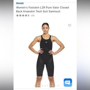 Speedo Fastskin LZR Pure Valor Closed Back Suit